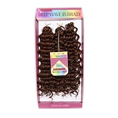 economico Capelli all&#039;uncinetto-Trecce per capelli a crochet Molto ondulata Trecce a scatola Biondo Borgogna Ramato Capelli sintetici 14 pollice Capelli intrecciati 3 pezzi / pacco
