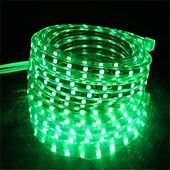 cheap Waterproof Strip Lights-3M SMD 5050 LED Strip light Waterproof 220V 5050 LED Strip Lights Diode Tape Holiday Decoration Lamp LED String Ribbon 60LEDs/M With EU Plug