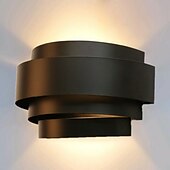Χαμηλού Κόστους LED Επιτοίχια Φωτιστικά-lightinthebox φώτα τοίχου εξωτερικού χώρου flush mount led 60w μεταλλικό ημικύκλιο φως τοίχου μοντέρνο σύγχρονο 110-120v 220-240v