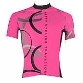 abordables Maillots pour hommes-Homme Maillot Velo Cyclisme Manche Courte Cyclisme Maillot Top avec 3 poches arrière VTT Vélo tout terrain Vélo Route Respirable Séchage rapide Résistant aux ultraviolets Zip frontal Blanche Jaune