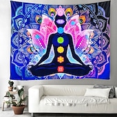 halpa Mandala Matto-mandala boheemi iso seinä kuvakudos taide sisustus huopa verho riippuva koti makuuhuone olohuone asuntolan sisustus boho hippi psykedeelinen kukka kukka lootus buddha intialainen