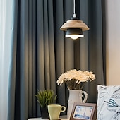 Χαμηλού Κόστους Νησιωτικά φώτα-19 εκ. Μενταγιόν μονό σχέδιο ελαφρύ σκανδιναβικό στιλ μεταλλικό φινίρισμα χώρα 110-120v 220-240v