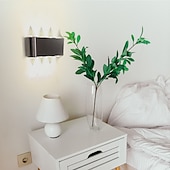 preiswerte Einbau-Wandleuchten-Lightinthebox 8-flammige 19 cm LED-Wandleuchte, moderne Wandleuchte im Mini-Stil, Innenbereich, Flur, Aluminium, dekorative Wandleuchte, integrierte Beleuchtung, Beleuchtung, 85–265 V, 8 W