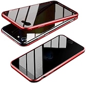 זול נרתיקים לאייפון-case טלפון לאייפון 16 אייפון 15 פרו מקס פלוס אייפון 14 13 12 11 פרו מקס פלוס מיני X XR XS מקס 8 7 פלוס ספיגה מגנטית הגנת גוף מלאה כפולה נגד הצצה זכוכית מזוגגת מתנות ליום האב