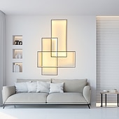 cheap Dimmable Ceiling Lights-1-Light 68 cm Wall Light / Flush Mount Lights LED Ceiling Light Aluminum Linear Painted Finishes Modern Contemporary 85-265V