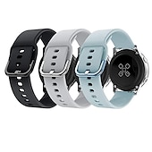 economico Cinturini per orologi Garmin-3 pezzi Cinturino per orologio  per Garmin MARQ Descent G1 Forerunner 55 245 645 Music Fenix 7S Sapphire Solar / 6S Pro / 5S Plus Fenix 7 Sapphire Solar / 6 Pro / 5 Plus Silicone Sostituzione Cinghia
