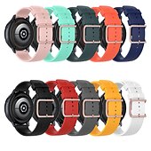 cheap Garmin Watch Bands-Watch Band for Garmin Venu Sq 2/2 Plus Forerunner 55/158 Vivoactive 3 Vivomove Sport Approach S42 Silicone Replacement  Strap 20mm Sport Band Wristband
