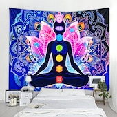 halpa Mandala Matto-mandala boheemi iso seinä kuvakudos taide sisustus huopa verho riippuva koti makuuhuone olohuone asuntolan sisustus boho hippi psykedeelinen kukka kukka lootus buddha intialainen