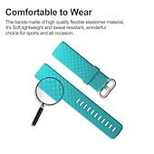 billiga Fitbit klockband-Klockarmband för Fitbit Charge 4 / Charge 3 / Charge 3 SE Silikon Ersättning Rem Mjuk Andningsfunktion Armband