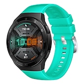 olcso Egyéb óraszenekarok-Smart Watch Band mert HUAWEI Huawei Watch GT 2e Szilikon Okos óra Szíj Puha Légáteresztő Sportszíj Hagyományos csat Csere Karszalag