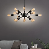 abordables Lustres style Spoutnik-12/18/20 têtes designers lustre en métal suspension spoutnik finitions peintes traditionnel / classique 110-120v / 220-240v