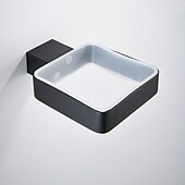 cheap Toilet Brush Holder-Toilet Brush with Holder, Stainless Steel Wall Mounted Rubber Painted Toilet Bowl Brush and Holder for Bathroom