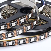 cheap Remote Control-USB LED Strip Light with Remote Control RGB Flexible Strip Light Multicolor for Desk Decor Screen TV Background Lighting