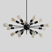 abordables Lustres style Spoutnik-12/18/20 têtes designers lustre en métal suspension spoutnik finitions peintes traditionnel / classique 110-120v / 220-240v