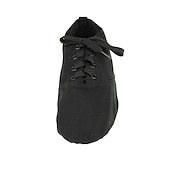 cheap Jazz Shoes-Men&#039;s Jazz Shoes Practice Trainning Dance Shoes Stage Performance Flat Sneaker Flat Heel Lace-up White Black Red
