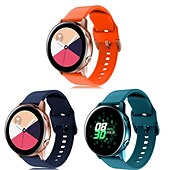 economico Cinturini per orologi Garmin-3 pezzi Cinturino per orologio  per Garmin MARQ Descent G1 Forerunner 55 245 645 Music Fenix 7S Sapphire Solar / 6S Pro / 5S Plus Fenix 7 Sapphire Solar / 6 Pro / 5 Plus Silicone Sostituzione Cinghia