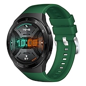 olcso Egyéb óraszenekarok-Smart Watch Band mert HUAWEI Huawei Watch GT 2e Szilikon Okos óra Szíj Puha Légáteresztő Sportszíj Hagyományos csat Csere Karszalag