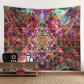levne Mandala tapis-mandala bohémská nástěnná tapiserie umělecká výzdoba deka záclona zavěšení domácí ložnice obývací pokoj kolej dekorace boho hippie psychedelická květinová květina lotos indická