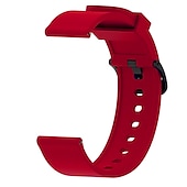billiga Andra klockband-Klockarmband för Amazfit GTS 4,4mini, 3,2,2mini, 2e, GTR 42mm, Bip U Pro, U, 3 Pro, 3, S lite, S, lite Silikon Ersättning Rem Mjuk Andningsfunktion Klassiskt spänne Armband