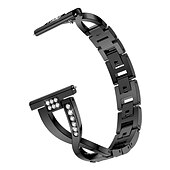 cheap Garmin Watch Bands-Watch Band for Forerunner 158 255 255S Venu 2S Sq 2 Plus Vivoactive 4S 4 3 Music Vivomove 3S Sport HR Approach S42 S40 S12 Stainless Steel Replacement  Strap Quick Release 18 20 22mm Jewelry Bracelet