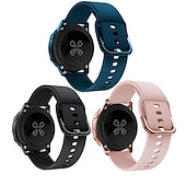 economico Cinturini per orologi Garmin-3 pezzi Cinturino per orologio  per Garmin MARQ Descent G1 Forerunner 55 245 645 Music Fenix 7S Sapphire Solar / 6S Pro / 5S Plus Fenix 7 Sapphire Solar / 6 Pro / 5 Plus Silicone Sostituzione Cinghia