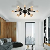 abordables Lustres style Spoutnik-12/18/20 têtes designers lustre en métal suspension spoutnik finitions peintes traditionnel / classique 110-120v / 220-240v