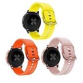 economico Cinturini per orologi Garmin-3 pezzi Cinturino per orologio  per Garmin MARQ Descent G1 Forerunner 55 245 645 Music Fenix 7S Sapphire Solar / 6S Pro / 5S Plus Fenix 7 Sapphire Solar / 6 Pro / 5 Plus Silicone Sostituzione Cinghia