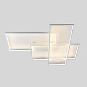 cheap Dimmable Ceiling Lights-1-Light 68 cm Wall Light / Flush Mount Lights LED Ceiling Light Aluminum Linear Painted Finishes Modern Contemporary 85-265V