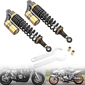 preiswerte Motorrad- &amp; Geländewagenteile-RFY Universal 320mm 12,5 Zoll Motorrad Stoßdämpfer hinten Federung für Honda / Yamaha / Suzuki / Kawasaki für Motorroller ATV Quad Dirt Bike
