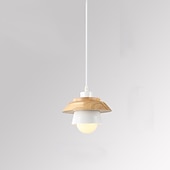 Χαμηλού Κόστους Νησιωτικά φώτα-19 εκ. Μενταγιόν μονό σχέδιο ελαφρύ σκανδιναβικό στιλ μεταλλικό φινίρισμα χώρα 110-120v 220-240v