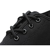 cheap Latin Shoes-Classic Black Lace-Up Dance Shoes for Women - Comfortable Ballroom and Latin Dance Heels