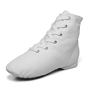 preiswerte Jazztanzschuhe-schwarze High-Top-Tanzschuhe zum Schnüren für Profis – bequeme, flexible Sohle für Ballett, Jazz und Bühnenauftritte