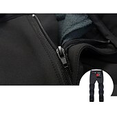 abordables Pantalones y shorts-Hombre Pantalones para senderismo Pantalones con forro polar Pantalones de protección Invierno Al aire libre Estándar Mantiene abrigado Impermeable Resistente al Viento Forro Polar Pantalones