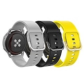 economico Cinturini per orologi Garmin-3 pezzi Cinturino per orologio  per Garmin MARQ Descent G1 Forerunner 55 245 645 Music Fenix 7S Sapphire Solar / 6S Pro / 5S Plus Fenix 7 Sapphire Solar / 6 Pro / 5 Plus Silicone Sostituzione Cinghia