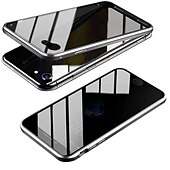 זול נרתיקים לאייפון-case טלפון לאייפון 16 אייפון 15 פרו מקס פלוס אייפון 14 13 12 11 פרו מקס פלוס מיני X XR XS מקס 8 7 פלוס ספיגה מגנטית הגנת גוף מלאה כפולה נגד הצצה זכוכית מזוגגת מתנות ליום האב