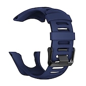 זול להקות שעונים אחרות-צפו בנד ל Suunto Ambit 3S 3R 3P 2S 2R 3 2 1 Peak Sport Run סיליקוןריצה תַחֲלִיף רצועה אלסטי נושם רצועת ספורט צמיד