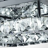 זול אורות תקרה-1-אור 21(8 אינץ' תקרה תאורת LED להתקנה שטוחה מנורות מתכת מצופה אלקטרולי מודרני מודרני עכשווי 90-240v