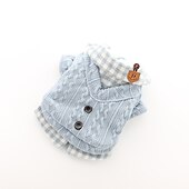 ieftine Pulovere-Câini Haine Pulovere Σακάκι Jumper Drăguţ Casul Zilnic Iarnă Cald Casul / Zilnic for Corgi Shiba Inu Bichon Frise Snautzer Pomeran