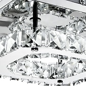 זול אורות תקרה-1-אור 21(8 אינץ' תקרה תאורת LED להתקנה שטוחה מנורות מתכת מצופה אלקטרולי מודרני מודרני עכשווי 90-240v