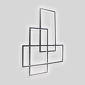 cheap Dimmable Ceiling Lights-1-Light 68 cm Wall Light / Flush Mount Lights LED Ceiling Light Aluminum Linear Painted Finishes Modern Contemporary 85-265V