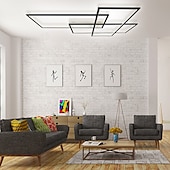 cheap Dimmable Ceiling Lights-1-Light 68 cm Wall Light / Flush Mount Lights LED Ceiling Light Aluminum Linear Painted Finishes Modern Contemporary 85-265V