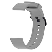 billiga Andra klockband-Klockarmband för Amazfit GTS 4,4mini, 3,2,2mini, 2e, GTR 42mm, Bip U Pro, U, 3 Pro, 3, S lite, S, lite Silikon Ersättning Rem Mjuk Andningsfunktion Klassiskt spänne Armband