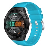 olcso Egyéb óraszenekarok-Smart Watch Band mert HUAWEI Huawei Watch GT 2e Szilikon Okos óra Szíj Puha Légáteresztő Sportszíj Hagyományos csat Csere Karszalag