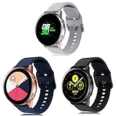economico Cinturini per orologi Garmin-3 pezzi Cinturino per orologio  per Garmin MARQ Descent G1 Forerunner 55 245 645 Music Fenix 7S Sapphire Solar / 6S Pro / 5S Plus Fenix 7 Sapphire Solar / 6 Pro / 5 Plus Silicone Sostituzione Cinghia