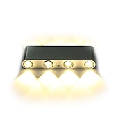 preiswerte Einbau-Wandleuchten-Lightinthebox 8-flammige 19 cm LED-Wandleuchte, moderne Wandleuchte im Mini-Stil, Innenbereich, Flur, Aluminium, dekorative Wandleuchte, integrierte Beleuchtung, Beleuchtung, 85–265 V, 8 W