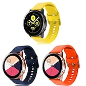 economico Cinturini per orologi Garmin-3 pezzi Cinturino per orologio  per Garmin MARQ Descent G1 Forerunner 55 245 645 Music Fenix 7S Sapphire Solar / 6S Pro / 5S Plus Fenix 7 Sapphire Solar / 6 Pro / 5 Plus Silicone Sostituzione Cinghia