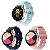 economico Cinturini per orologi Garmin-3 pezzi Cinturino per orologio  per Garmin MARQ Descent G1 Forerunner 55 245 645 Music Fenix 7S Sapphire Solar / 6S Pro / 5S Plus Fenix 7 Sapphire Solar / 6 Pro / 5 Plus Silicone Sostituzione Cinghia