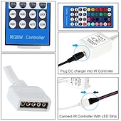 baratos luzes de tira à prova d'água-5m 16,4 pés rgbw luz de tira led à prova d'água 300 leds smd 5050 branco quente rgb mudança de cor luz de fundo decoração de festa em casa