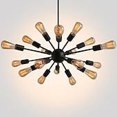 abordables Lustres style Spoutnik-12/18/20 têtes designers lustre en métal suspension spoutnik finitions peintes traditionnel / classique 110-120v / 220-240v