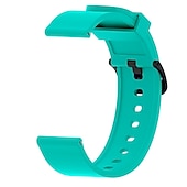 billiga Andra klockband-Klockarmband för Amazfit GTS 4,4mini, 3,2,2mini, 2e, GTR 42mm, Bip U Pro, U, 3 Pro, 3, S lite, S, lite Silikon Ersättning Rem Mjuk Andningsfunktion Klassiskt spänne Armband